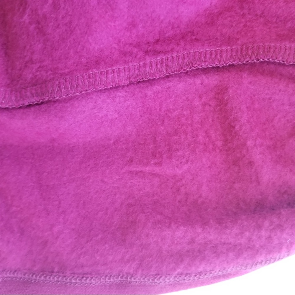 Ivoire Raspberry/plum Front Knot Top - Picture 6 of 6